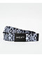 Sheisty Snakeskin Black & White Web Belt - Thumbnail image 1 of 2