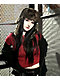 Sheisty Trapper Dark Green Canvas & Fur Hat - Thumbnail image 6 of 6