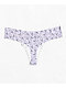 Shinesty Little Birdy Purple Thong Underwear - Thumbnail image 2 of 2