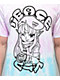 Shinya Fuwa Pink & Blue Tie Dye T-Shirt - Thumbnail image 3 of 3
