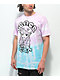 Shinya Fuwa Pink & Blue Tie Dye T-Shirt - Thumbnail image 1 of 3