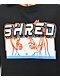 Shred Collective Anime Face Black T-Shirt - Thumbnail image 2 of 2