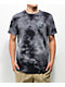 Simpler Times Hunter Black & Grey Tie Dye T-Shirt