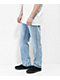 Skids Turnt Jeans azules holgados de lavado ligero de Empyre.