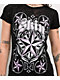 Skin Industries Cardplay Black Burnout Crop T-Shirt - Thumbnail image 3 of 5
