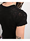 Skin Industries Cardplay Black Burnout Crop T-Shirt - Thumbnail image 5 of 5