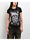 Skin Industries Cardplay Black Burnout Crop T-Shirt - Thumbnail image 1 of 5