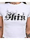 Skin Industries Smokey White Crop T-Shirt - Thumbnail image 3 of 5