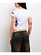Skin Industries Smokey White Crop T-Shirt - Thumbnail image 2 of 5