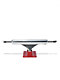 Slappy ST1 Inverted Hollow Lights 8.25" Silver & Red Skateboard Truck - Thumbnail image 1 of 3