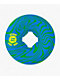 Slime Balls Greyson Vomit Mini 56mm 99a Blue & Green Swirl Skateboard Wheels - Thumbnail image 2 of 3