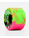 Slime Balls Howell OG 60mm 78a Pink & Green Swirl Cruiser Skateboard Wheels - Thumbnail image 1 of 4