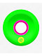 Slime Balls Mini OG 54.5mm 78a Slime Green & Pink Cruiser Skateboard Wheels - Thumbnail image 3 of 3