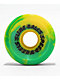 Slime Balls OG Slime Spewage 60mm 78a Green & Yellow Swirl Cruiser Skateboard Wheels - Thumbnail image 3 of 3