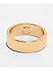 Smiley Cutout Band Gold Ring - Thumbnail image 2 of 2