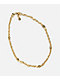 Smiley Cutout Finechain Gold Necklace - Thumbnail image 2 of 2