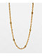 Smiley Cutout Finechain Gold Necklace - Thumbnail image 1 of 2