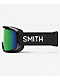 Smith Frontier Black & Green Sol-X Mirror Snowboard Goggles - Thumbnail image 3 of 4