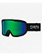 Smith Frontier Black & Green Sol-X Mirror Snowboard Goggles - Thumbnail image 1 of 4
