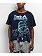 Southpole 125 Navy Boxy Crop T-Shirt - Thumbnail image 1 of 3