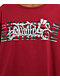Southpole Box Red Boxy Crop T-Shirt - Thumbnail image 3 of 3