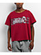 Southpole Box Red Boxy Crop T-Shirt - Thumbnail image 1 of 3
