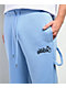 Southpole Light Blue Carpenter Sweatpants - Thumbnail image 6 of 9