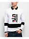 Southpole Logo White Long Sleeve Polo Shirt - Thumbnail image 1 of 2