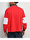 Southpole White & Red Boxy Crop Rugby Shirt - Thumbnail image 2 of 3