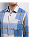 Southpole Woven Blue Plaid Flannel Shirt - Thumbnail image 3 of 3