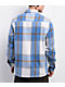 Southpole Woven Blue Plaid Flannel Shirt - Thumbnail image 2 of 3