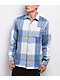 Southpole Woven Blue Plaid Flannel Shirt - Thumbnail image 1 of 3