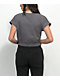 Spalding Grey Crop T-Shirt - Thumbnail image 2 of 4