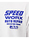 Speed Kills High Octane White Long Sleeve T-Shirt - Thumbnail image 3 of 4
