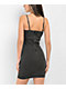 Spicychix Black Denim Mini Dress - Thumbnail image 2 of 3