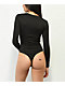 Spicychix Black Long Sleeve Bodysuit - Thumbnail image 3 of 3