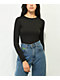 Spicychix Black Long Sleeve Bodysuit - Thumbnail image 1 of 3