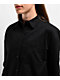Spicychix Black Oversize Long Sleeve Button Up Shirt - Thumbnail image 3 of 4
