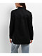 Spicychix Black Oversize Long Sleeve Button Up Shirt - Thumbnail image 4 of 4