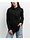 Spicychix Black Oversize Long Sleeve Button Up Shirt - Thumbnail image 2 of 4