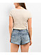 Spicychix Cream Notch Top - Thumbnail image 2 of 4