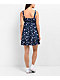 Spicychix Dark Floral Blue Dress - Thumbnail image 5 of 5