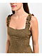 Spicychix Floral Green Tank Dress - Thumbnail image 4 of 6