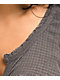 Spicychix Grey Button Up Long Sleeve Top - Thumbnail image 4 of 6