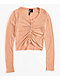 Spicychix Pink Button Up Long Sleeve Top - Thumbnail image 5 of 6