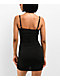 Spicychix Ruched Black Mini Dress - Thumbnail image 2 of 5