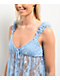 Spicychix Sky Blue Lace Dress - Thumbnail image 3 of 6