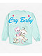 Spirit Jersey Cry Baby Light Blue Long Sleeve T-Shirt - Thumbnail image 4 of 6