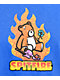 Spitfire Beatdown Blue T-Shirt - Thumbnail image 2 of 2