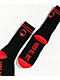 Spitfire Bighead Black & Red Crew Socks - Thumbnail image 2 of 2